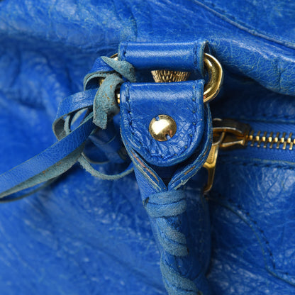 Balenciaga Agneau Giant 12 Gold Hardware City Bleu Lazuli 20 of 23