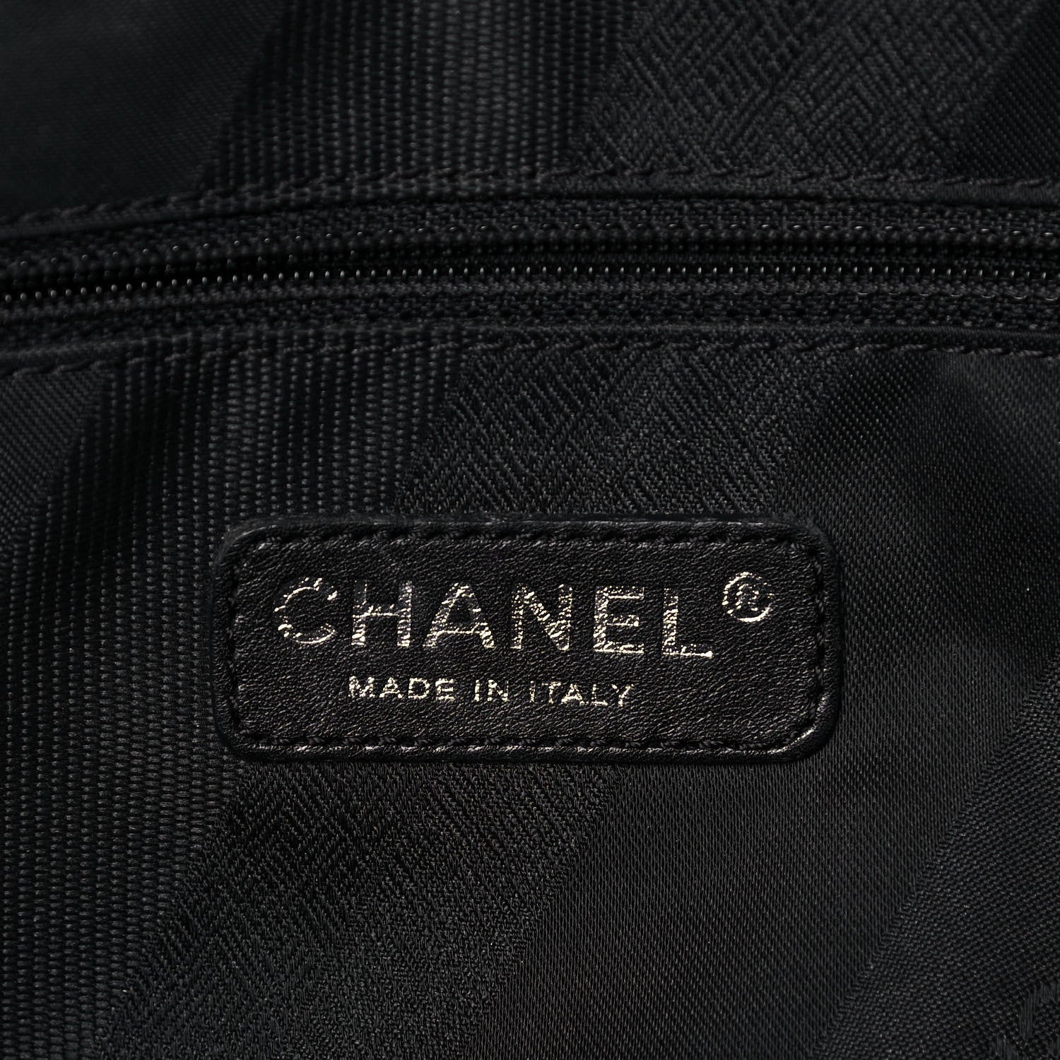Chanel Glazed Calfskin Quilted Tweed Portobello Tote Black Pink 6 of 15