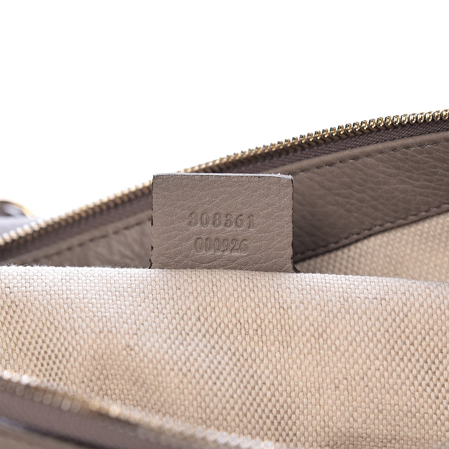 Gucci Pebbled Calfskin Small Soho Hobo New Fango 7 of 10