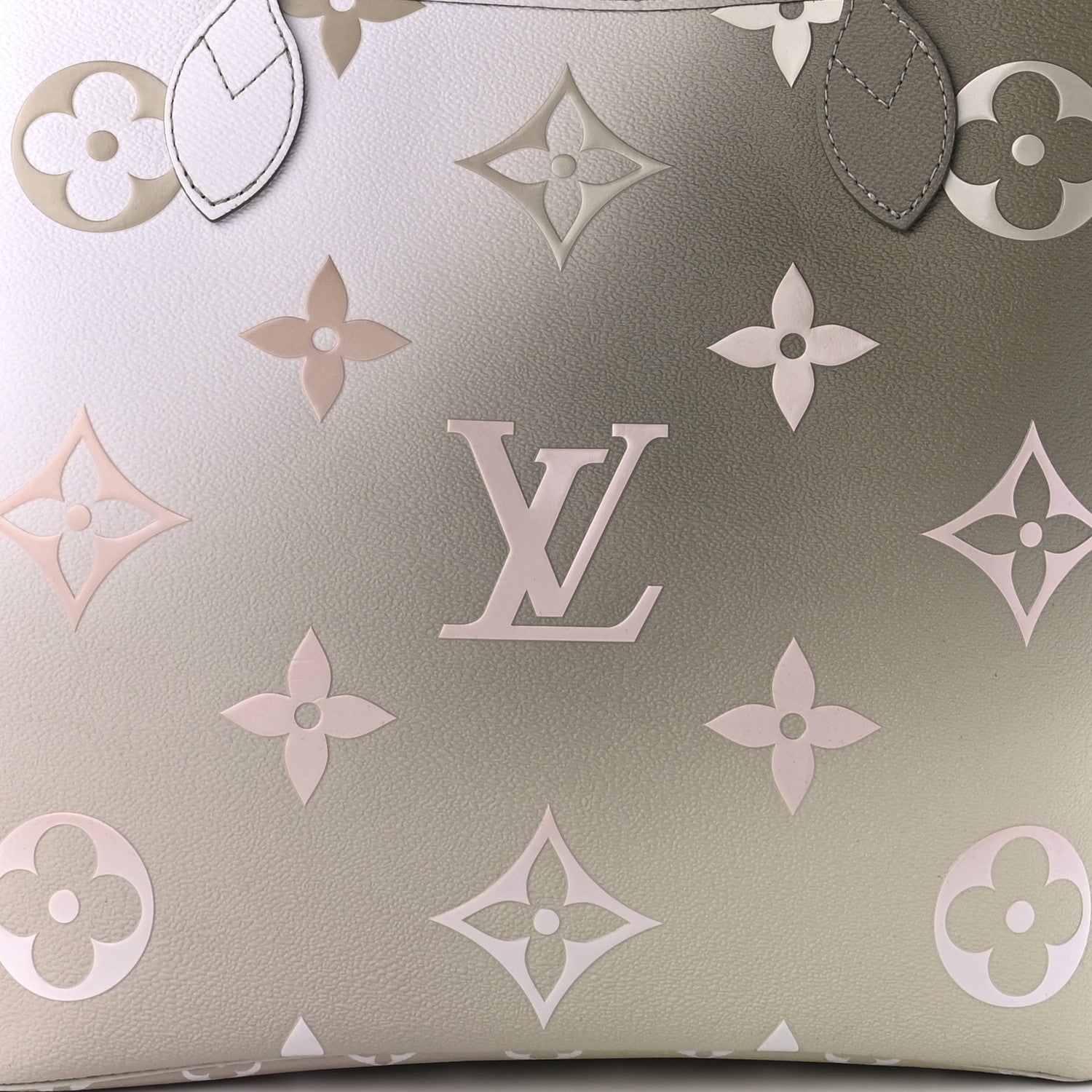 Louis Vuitton Monogram Giant Spring In The City Neverfull MM Sunset Kaki 10 of 11