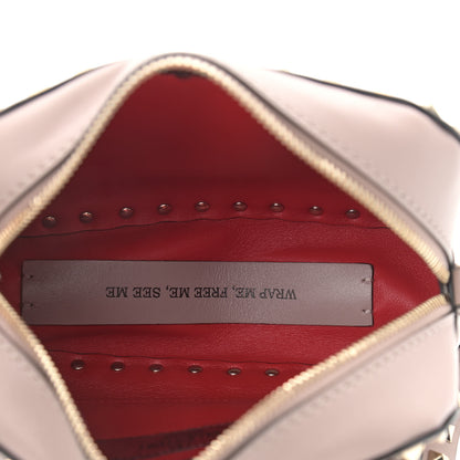 Valentino Garavani X UNDERCOVER Calfskin Rockstud Rose Print Camera Crossbody Bag Poudre 5 of 8
