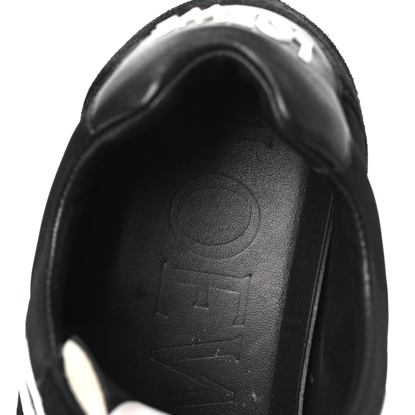 Nylon Suede Ballet Runners 2.0 Sneakers 39 Black White