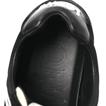 Loewe Nylon Suede Ballet Runners 2.0 Sneakers 39 Black White 9 of 13