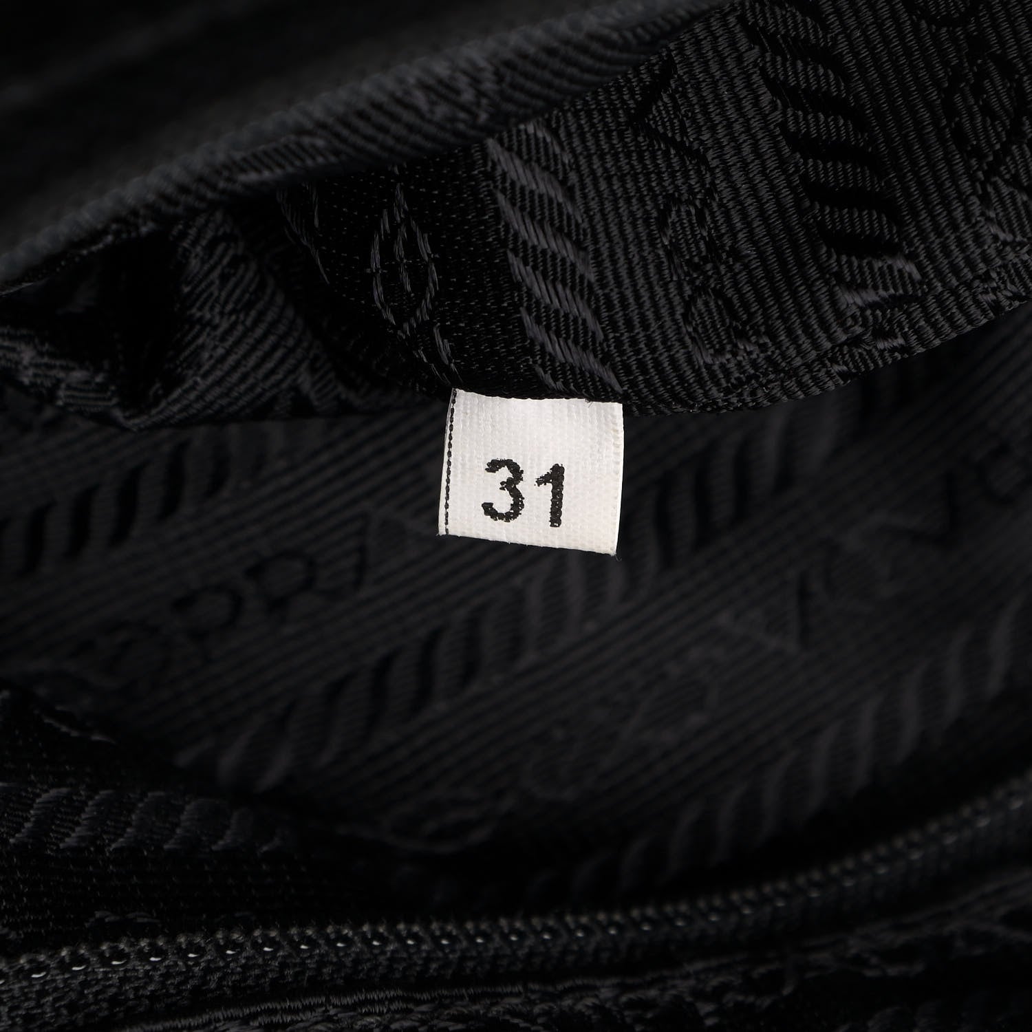 Prada Nylon Vela Medium Backpack Black 7 of 11