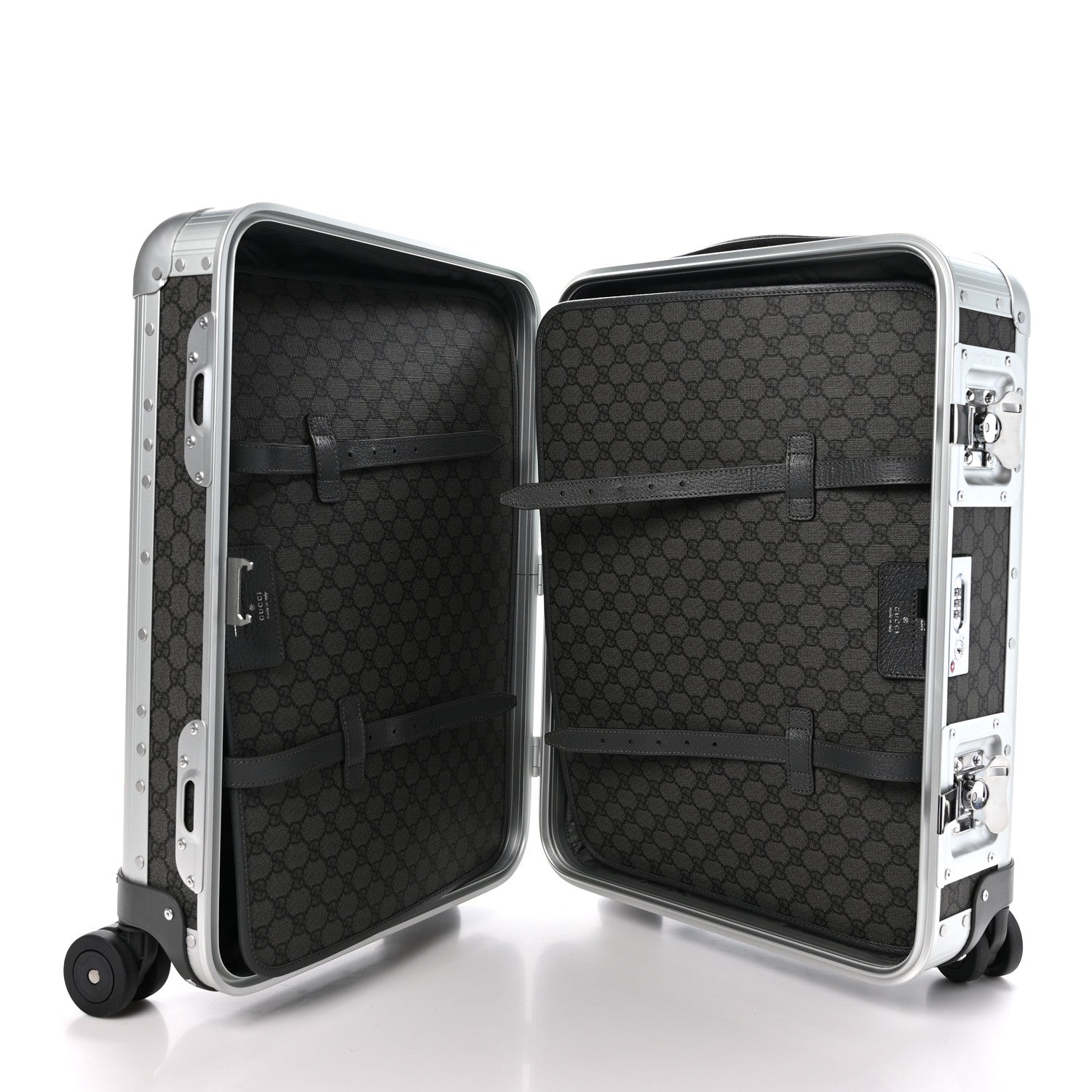 Gucci GG Supreme Monogram Porter Carry On Suitcase 5 of 10