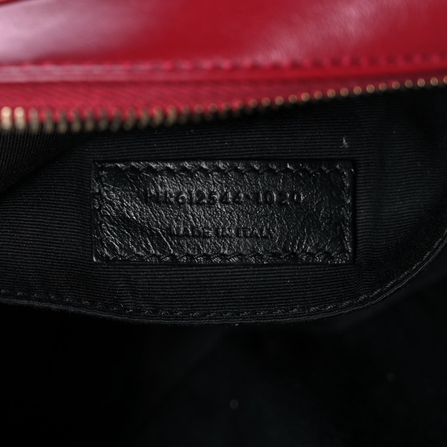 Saint Laurent Calfskin Matelasse Monogram Lou Camera Bag Red 7 of 14