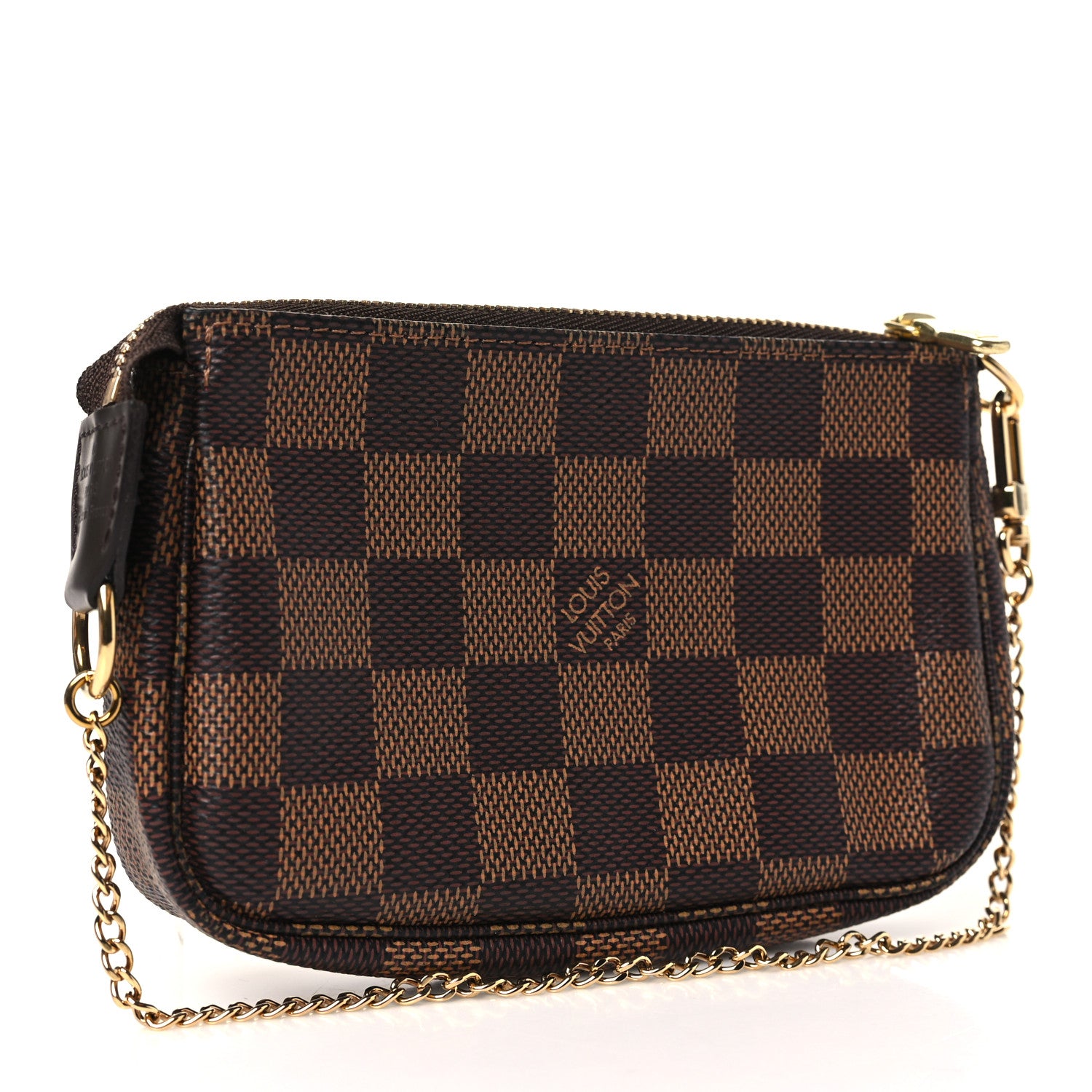 Louis Vuitton Damier Ebene Mini Pochette Accessories 3 of 10
