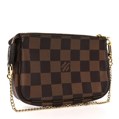 Louis Vuitton Damier Ebene Mini Pochette Accessories 3 of 10