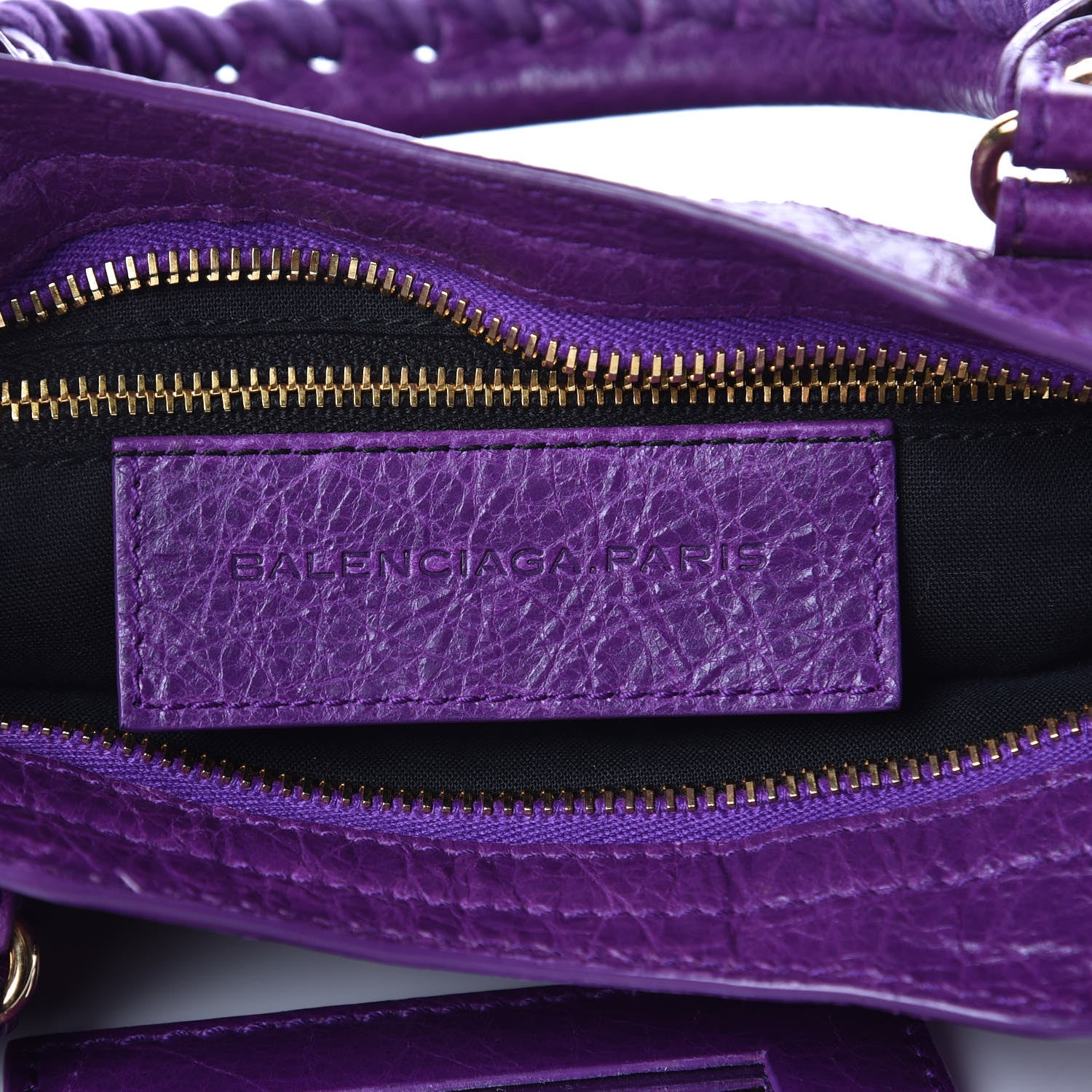 Balenciaga Agneau Giant 12 Gold Hardware Mini City Ultraviolet 6 of 11