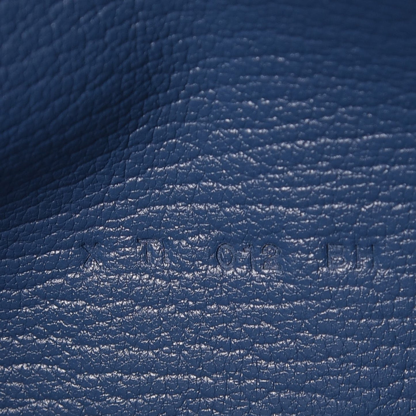 Chevre Mysore Bearn Gusset Wallet Bleu Agate