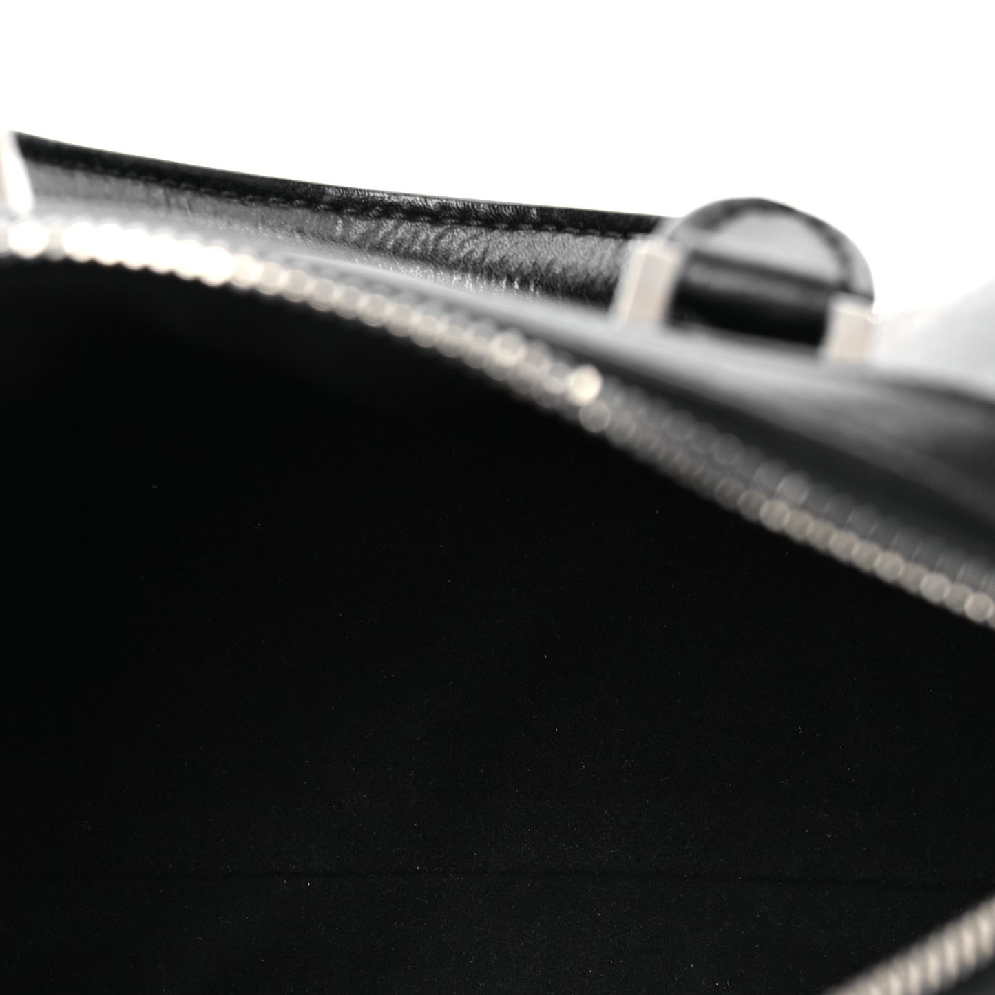 Calfskin Star Micro Lucrezia Black Silver