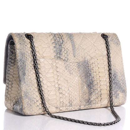 Chanel Python Quilted 2.55 Reissue 227 Flap 3 of 8