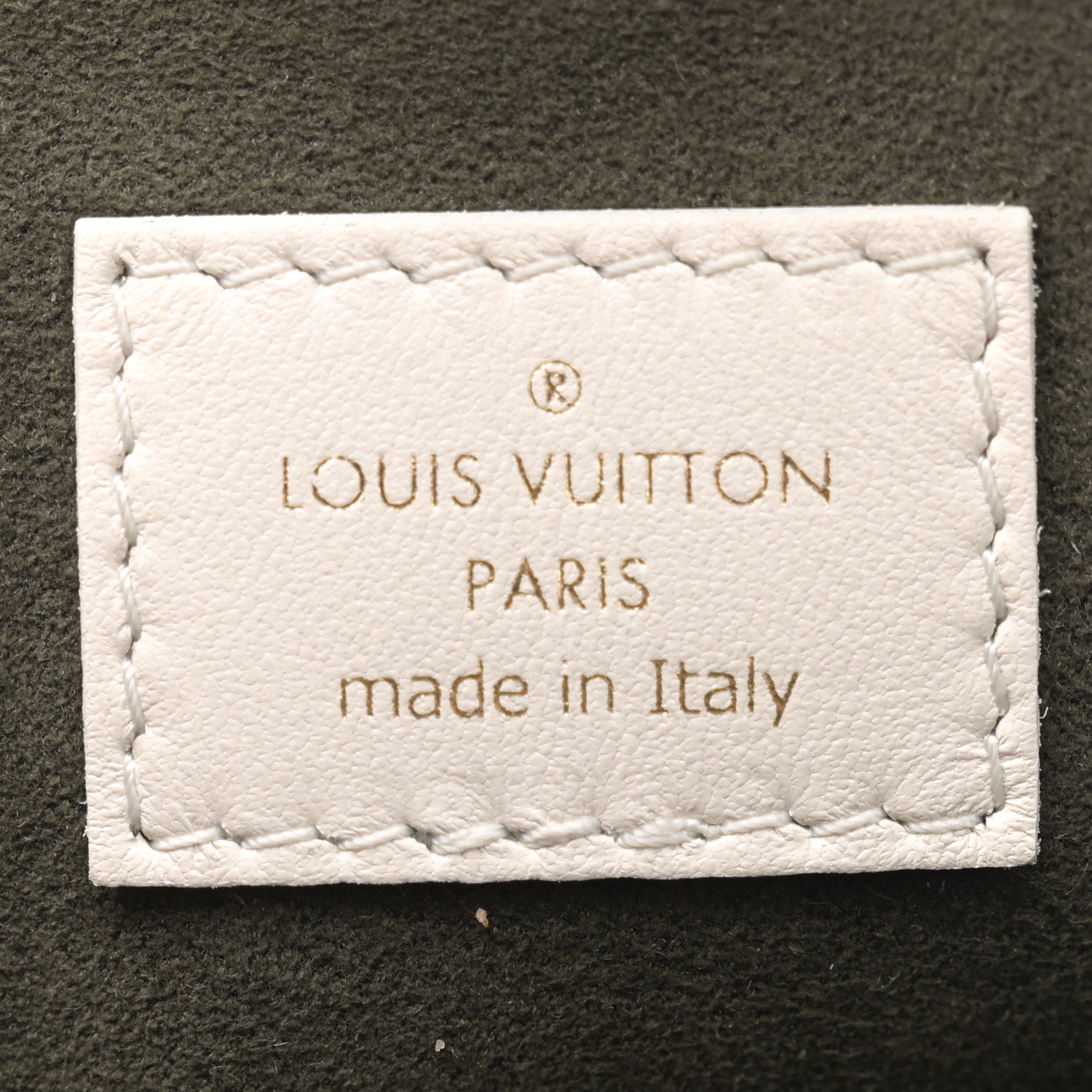 Louis Vuitton Lambskin Embossed Monogram Coussin PM Beige Cream 7 of 10