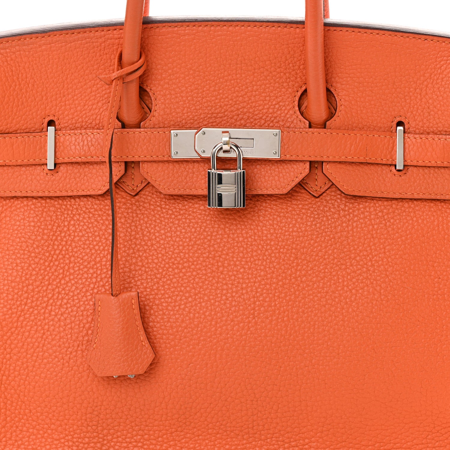 Hermes Togo Birkin 35 Orange 8 of 21