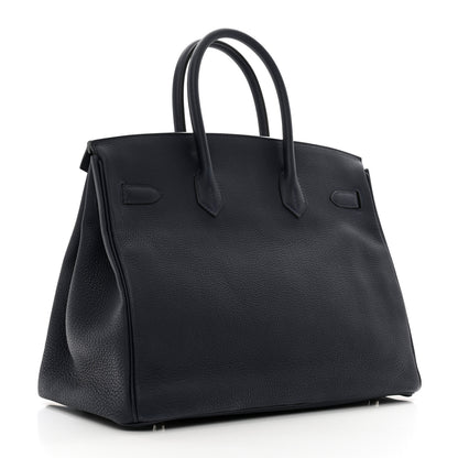 Hermes Togo Birkin 35 Bleu Nuit 3 of 10