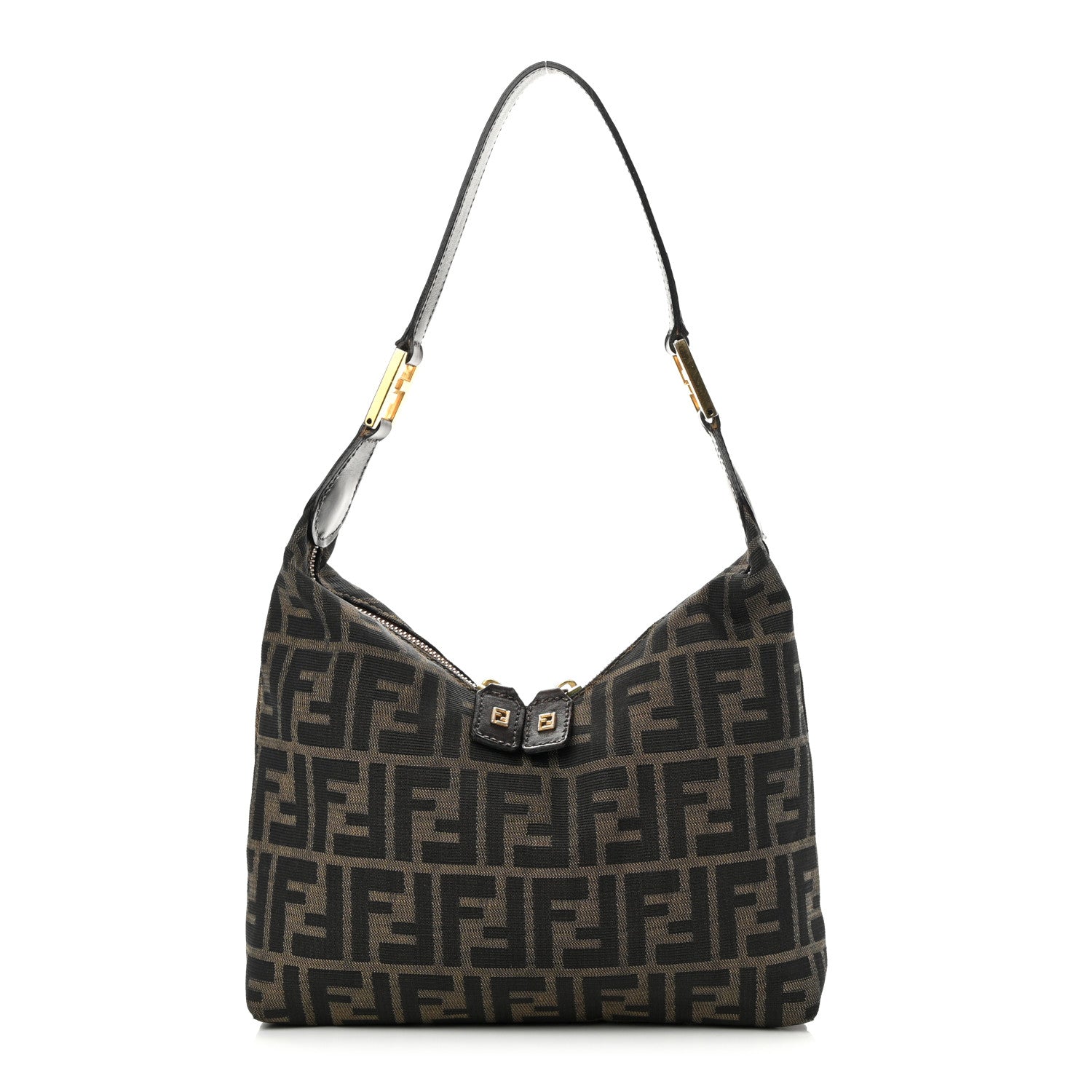 Fendi Zucca Hobo Tobacco 1 of 16