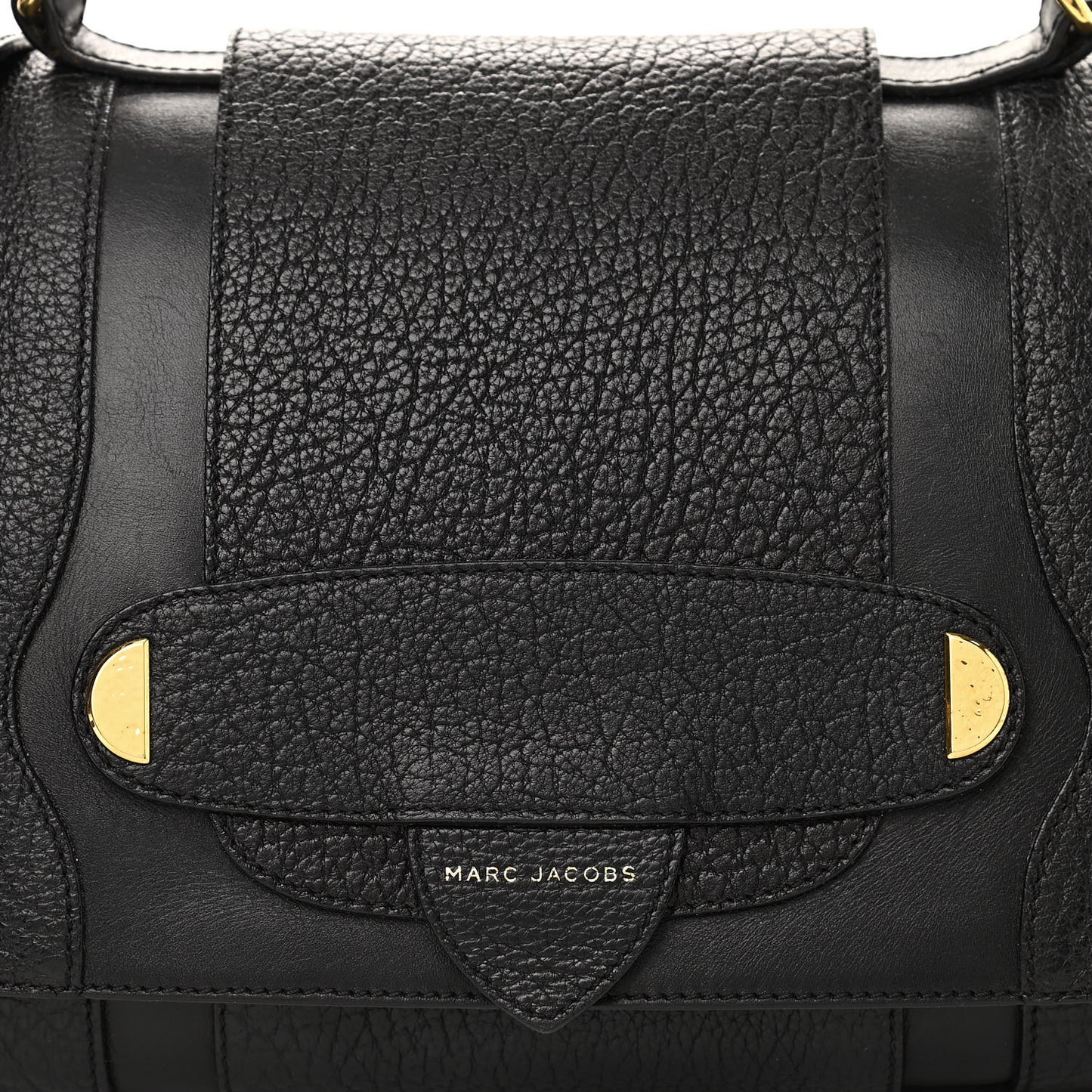 Calfskin Thompson Satchel Black