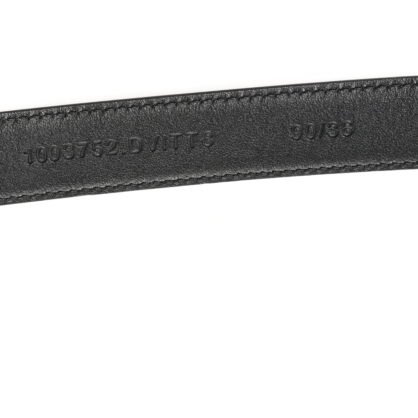 Calfskin La Medusa Skinny 90 36 Belt Black