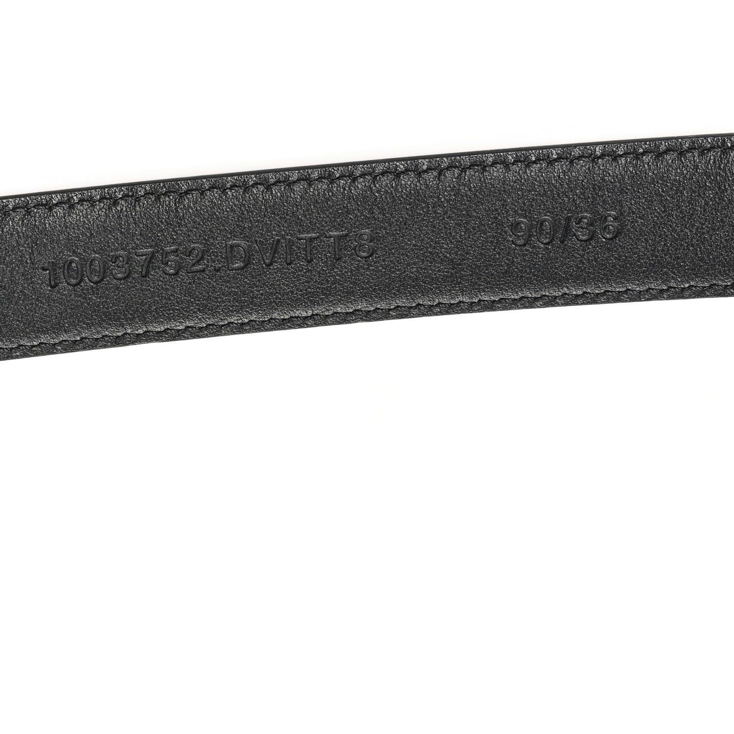 Versace Calfskin La Medusa Skinny 90 36 Belt Black 4 of 6
