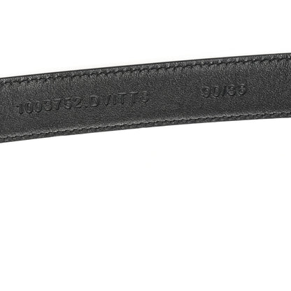 Versace Calfskin La Medusa Skinny 90 36 Belt Black 4 of 6