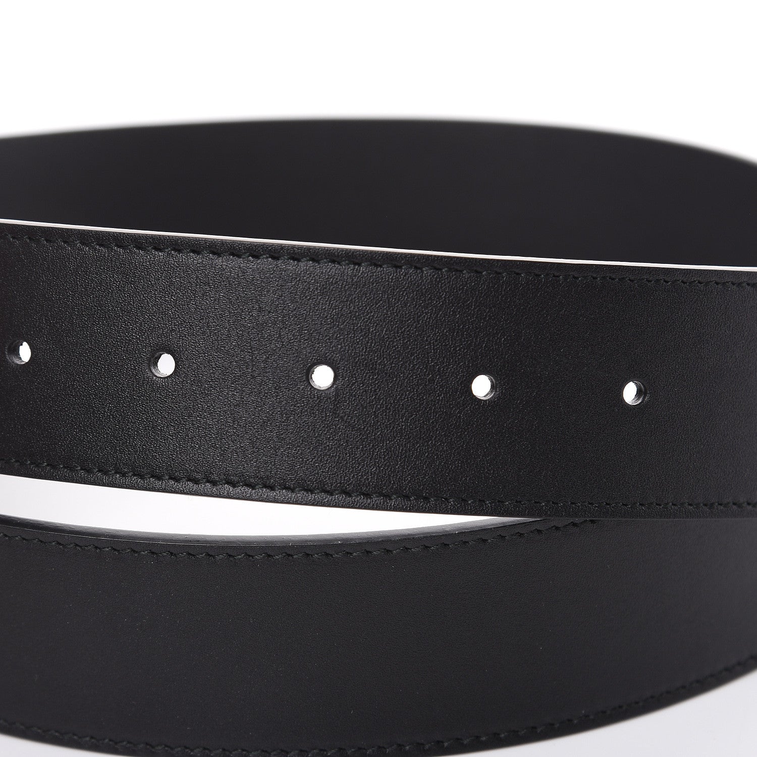 Gucci Calfskin Double G 40mm Belt 95 38 Black 5 of 6