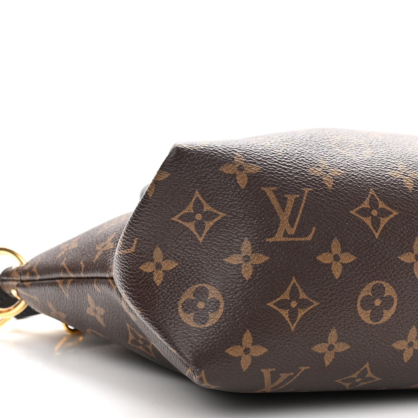 Monogram Flower Zipped Tote PM Black