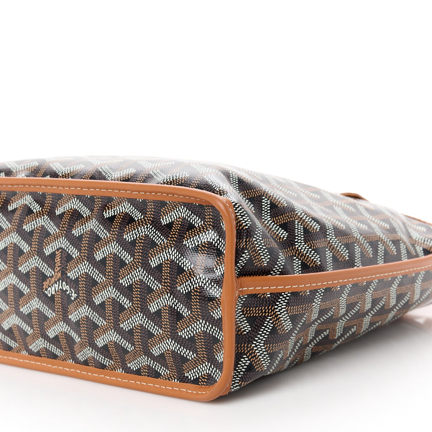 Goyard Goyardine Reversible Mini Anjou Black Gold 18 of 19