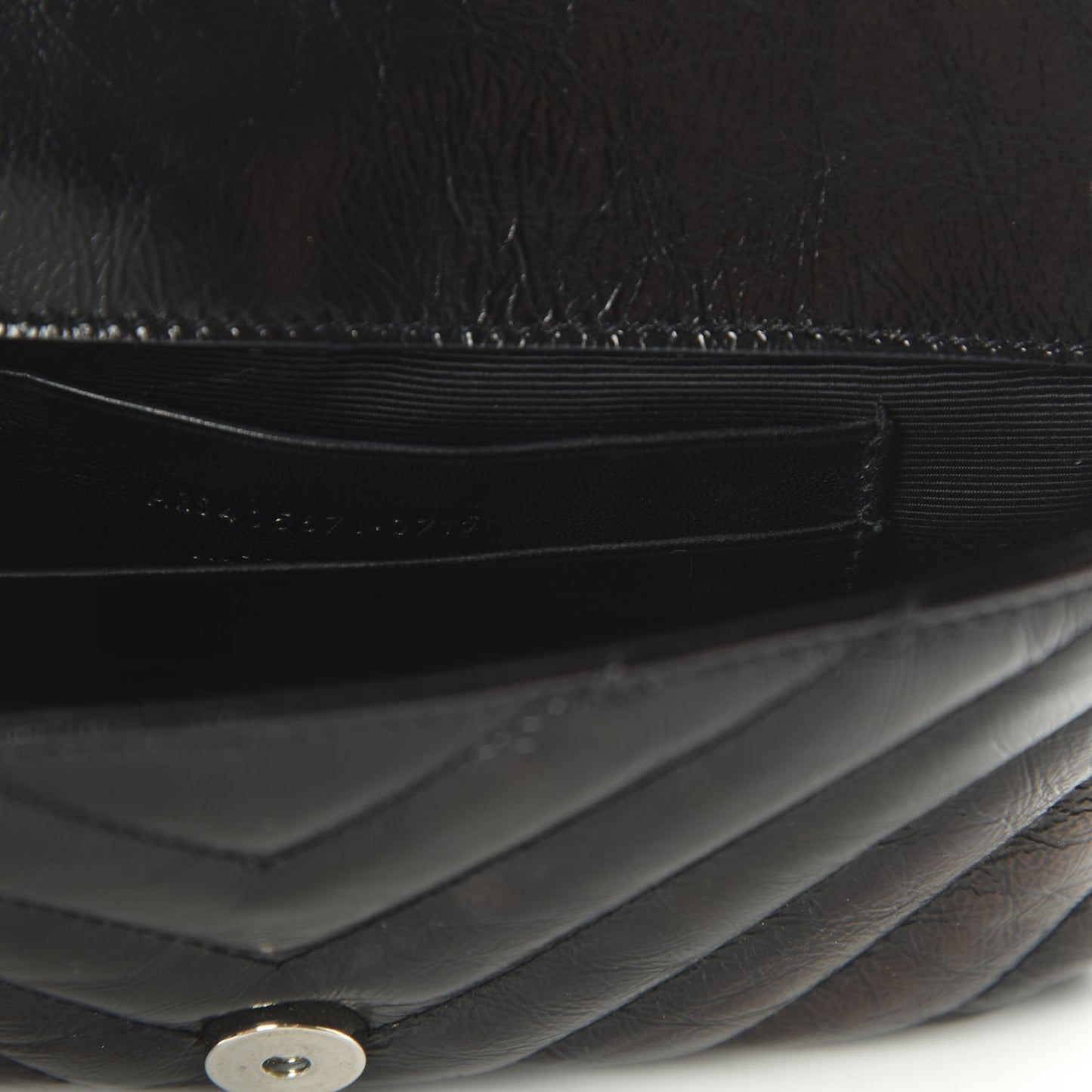 Calfskin Matelasse Monogram Classic Baby Punk Chain Bag Black