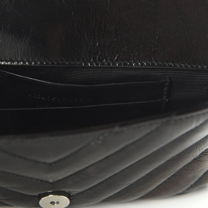 Saint Laurent Calfskin Matelasse Monogram Classic Baby Punk Chain Bag Black 10 of 12