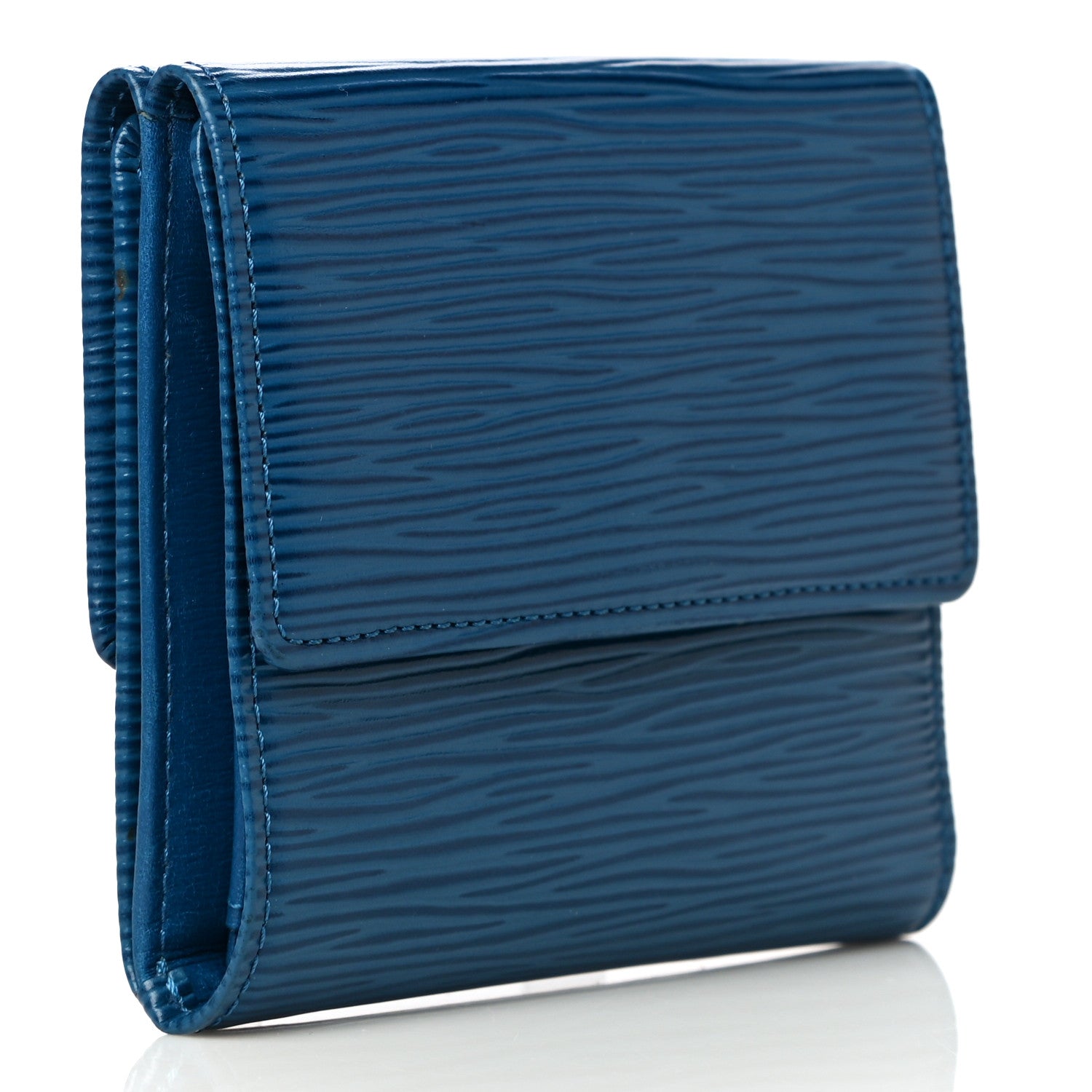 Louis Vuitton Epi Elise Wallet Myrtille 3 of 19