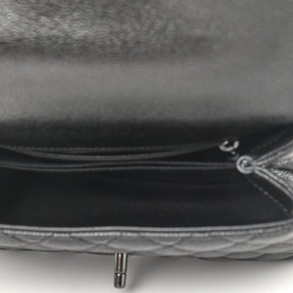 Chanel Caviar Quilted Mini Coco Handle Flap So Black 5 of 9