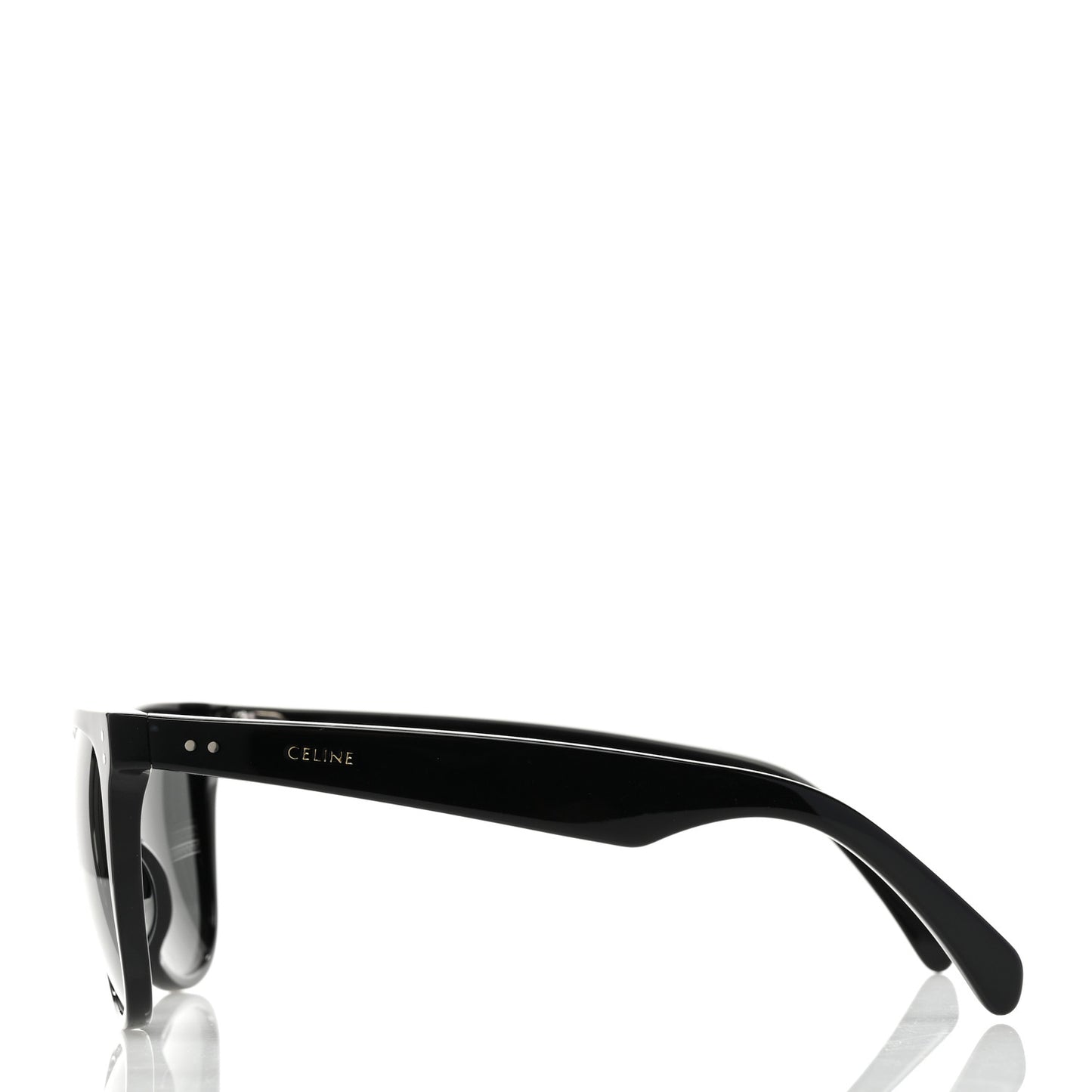Acetate Polarized Square Sunglasses CL40088I Black