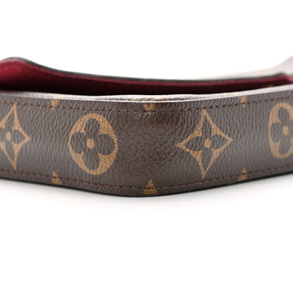 Louis Vuitton Monogram Pochette Felicie Chain Wallet Fuchsia 10 of 24