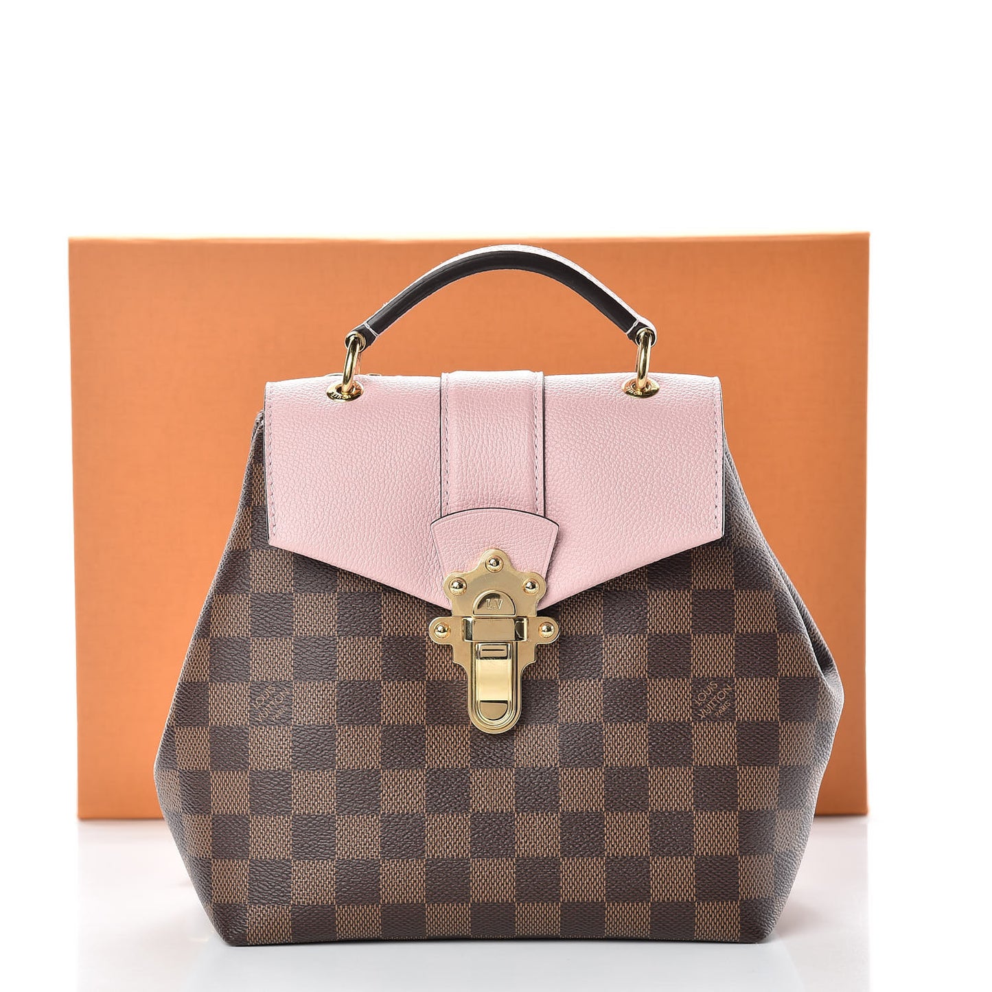 Damier Ebene Clapton Backpack Magnolia