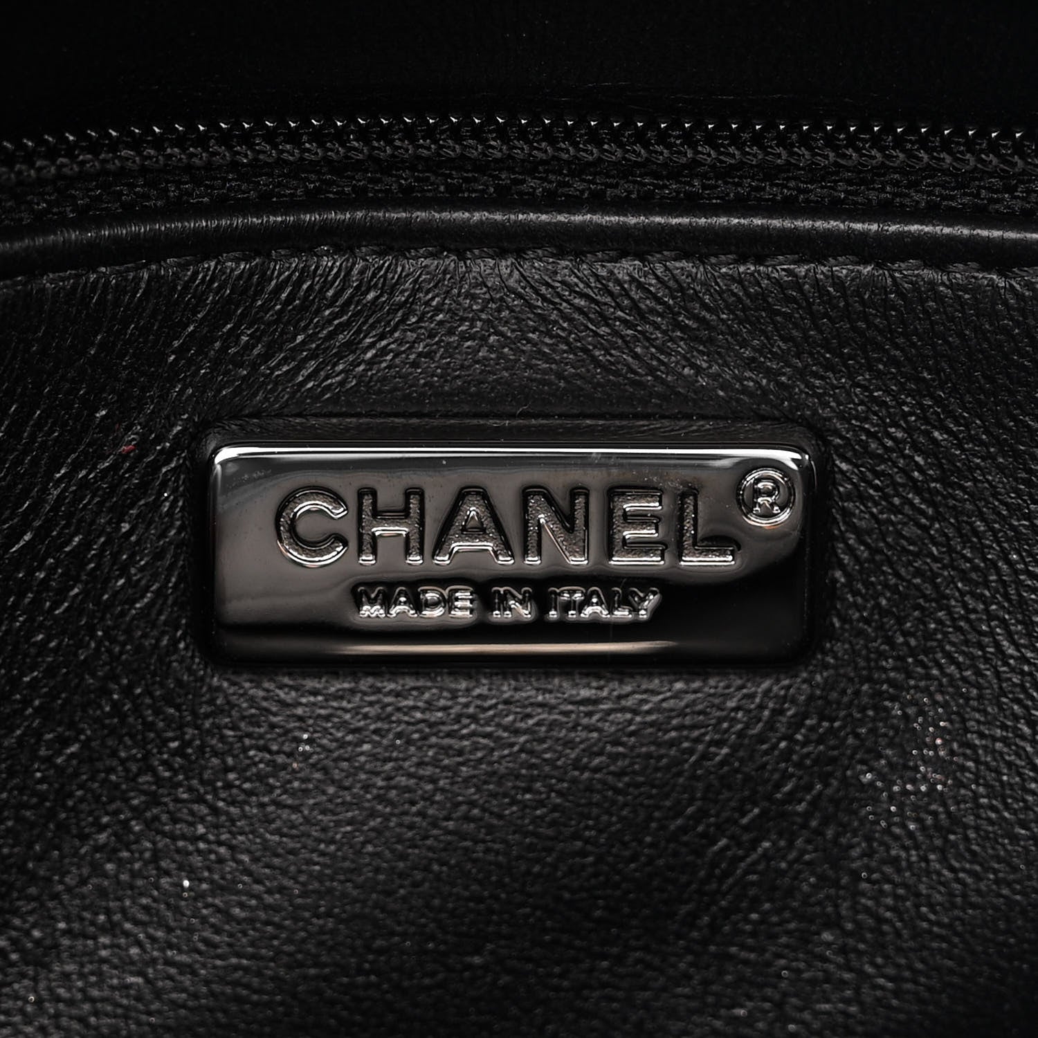 Chanel Sequin Mini Rectangular Flap Black Silver 6 of 13