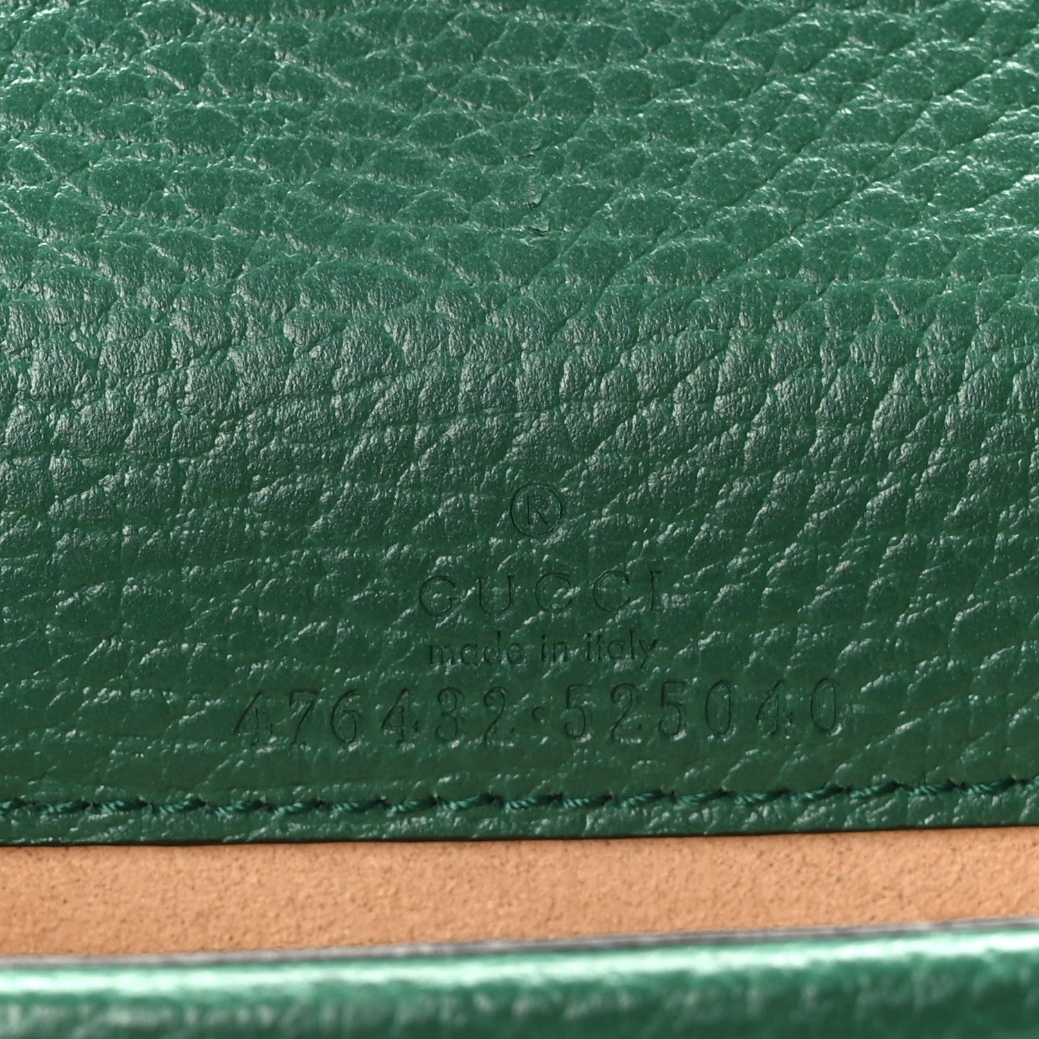 Gucci Dollar Calfskin Crystal Super Mini Dionysus Shoulder Bag Emerald 6 of 8