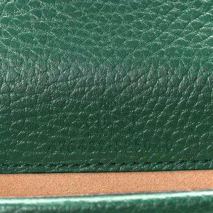 Gucci Dollar Calfskin Crystal Super Mini Dionysus Shoulder Bag Emerald 6 of 8