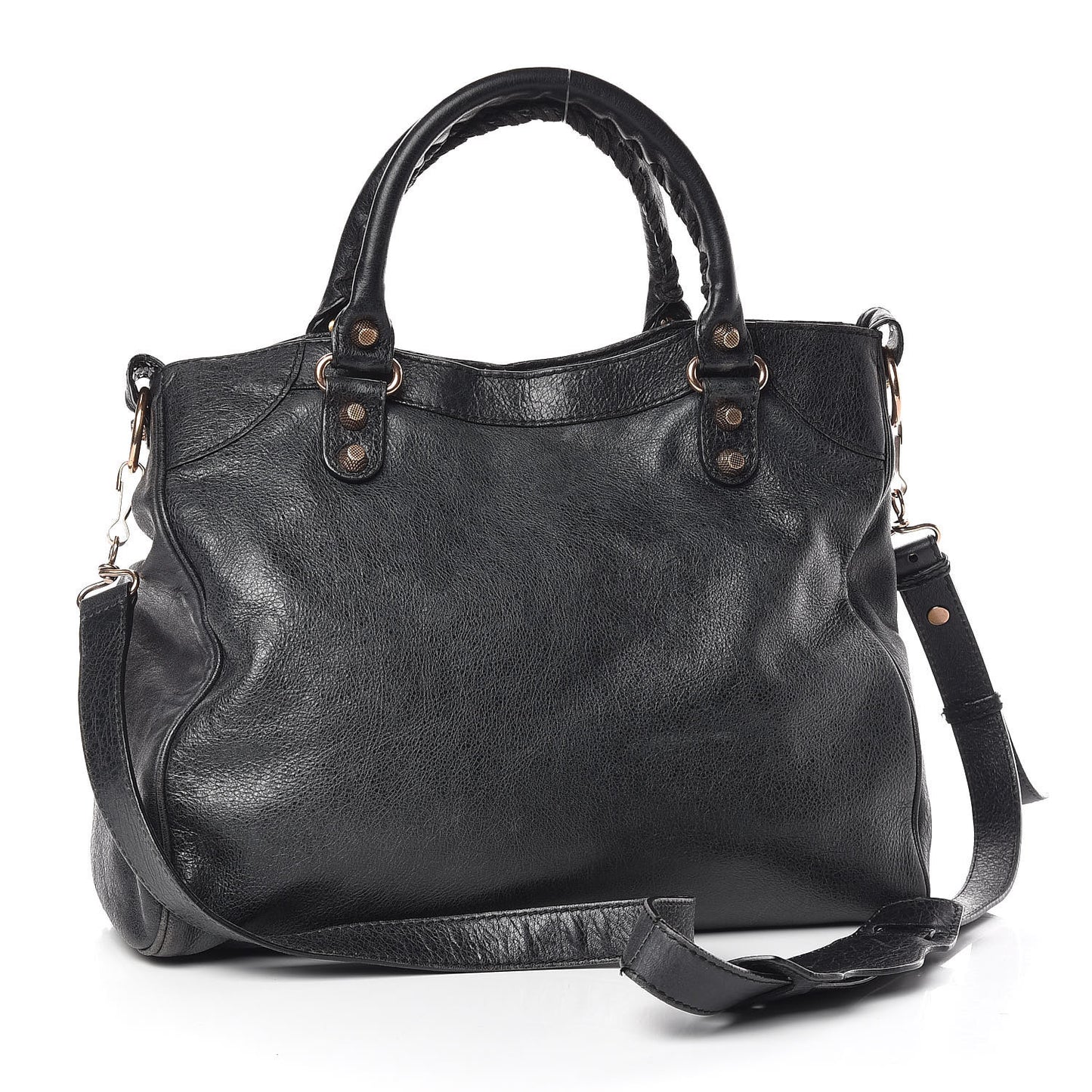 Agneau Giant 12 Rose Gold Hardware Velo Anthracite