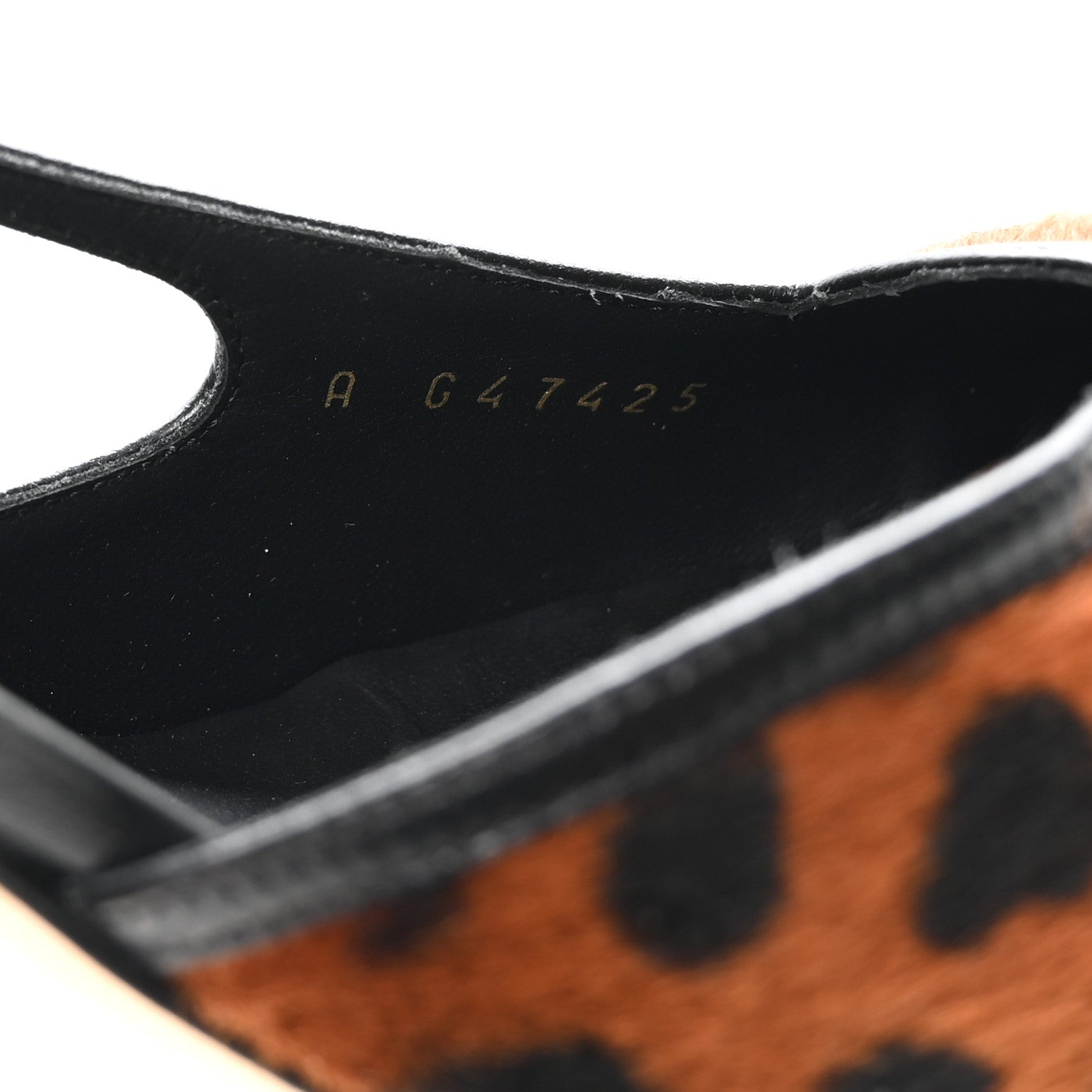 Chanel Lambskin Mixed Fibers Cap Toe CC Slingback Pumps 39.5 Brown Black White 8 of 9