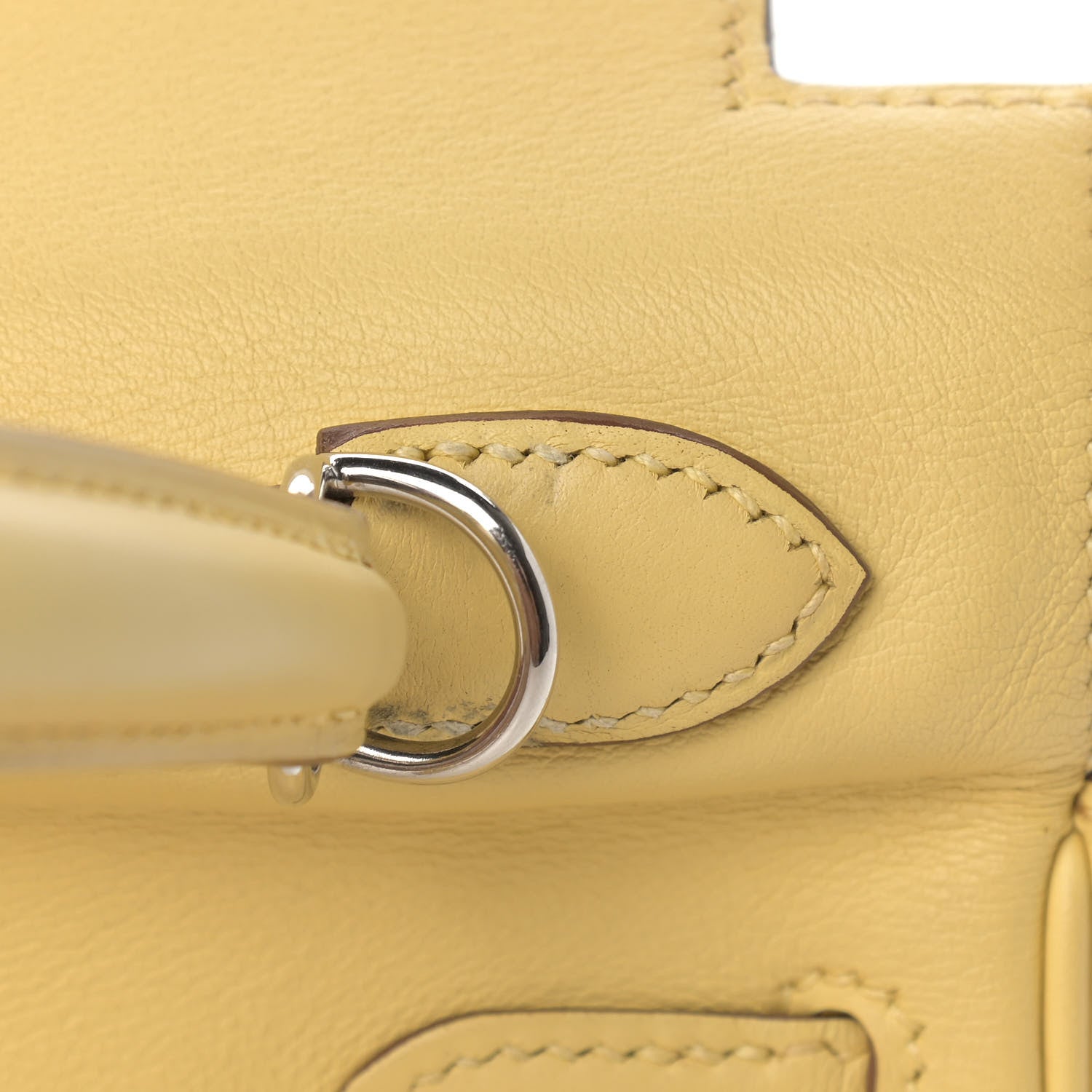Hermes Swift Kelly Retourne 25 Jaune Poussin 15 of 17