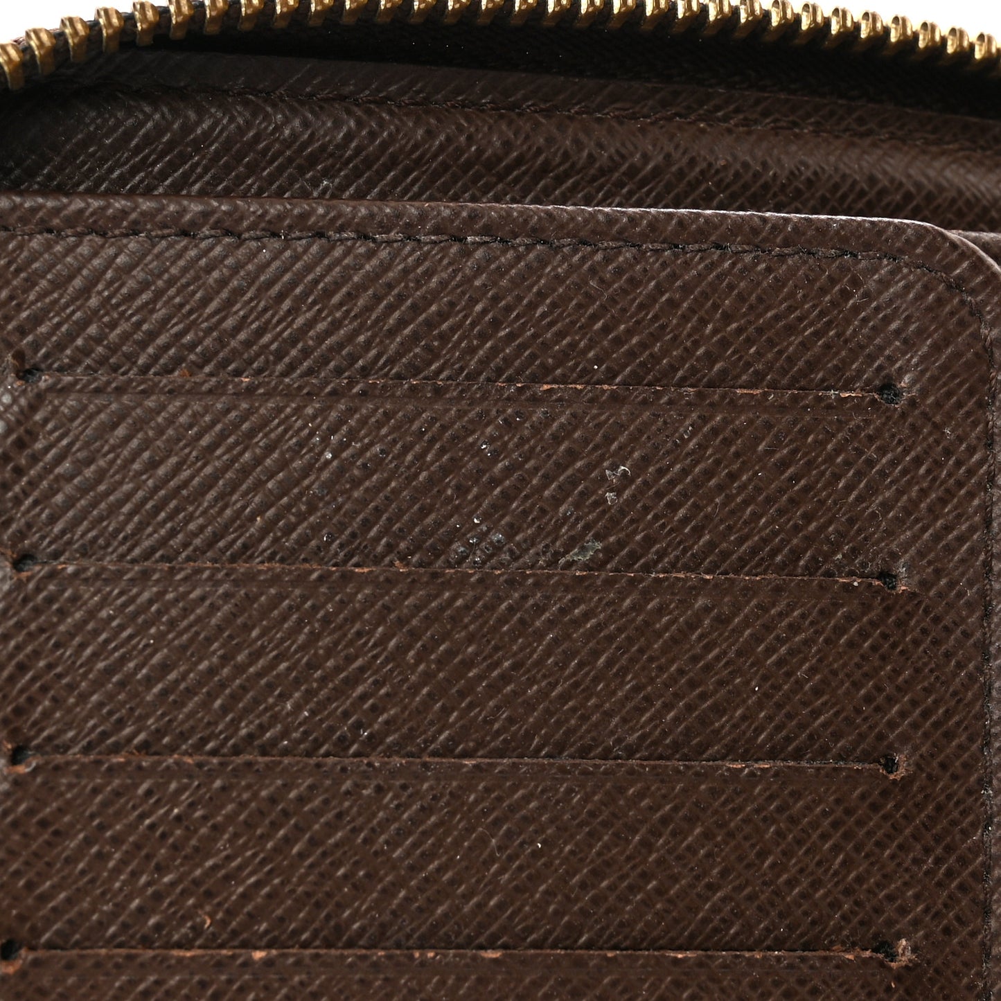 LOUIS VUITTON Damier Ebene Zippy Compact Wallet