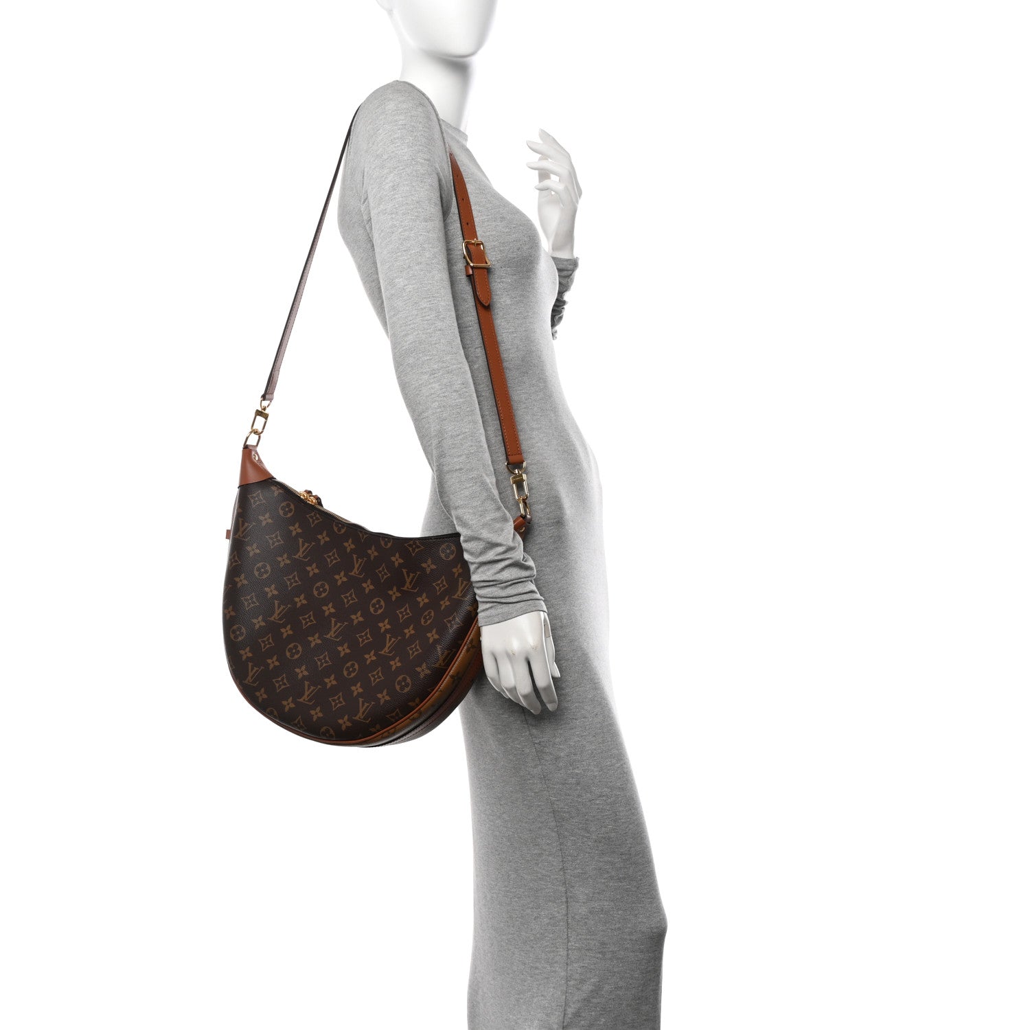 Louis Vuitton Reverse Monogram Loop Hobo 2 of 10