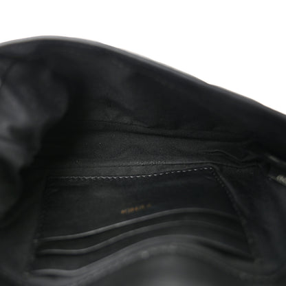Fendi Nappa FF 1974 Embossed Mini Baguette Black 5 of 10