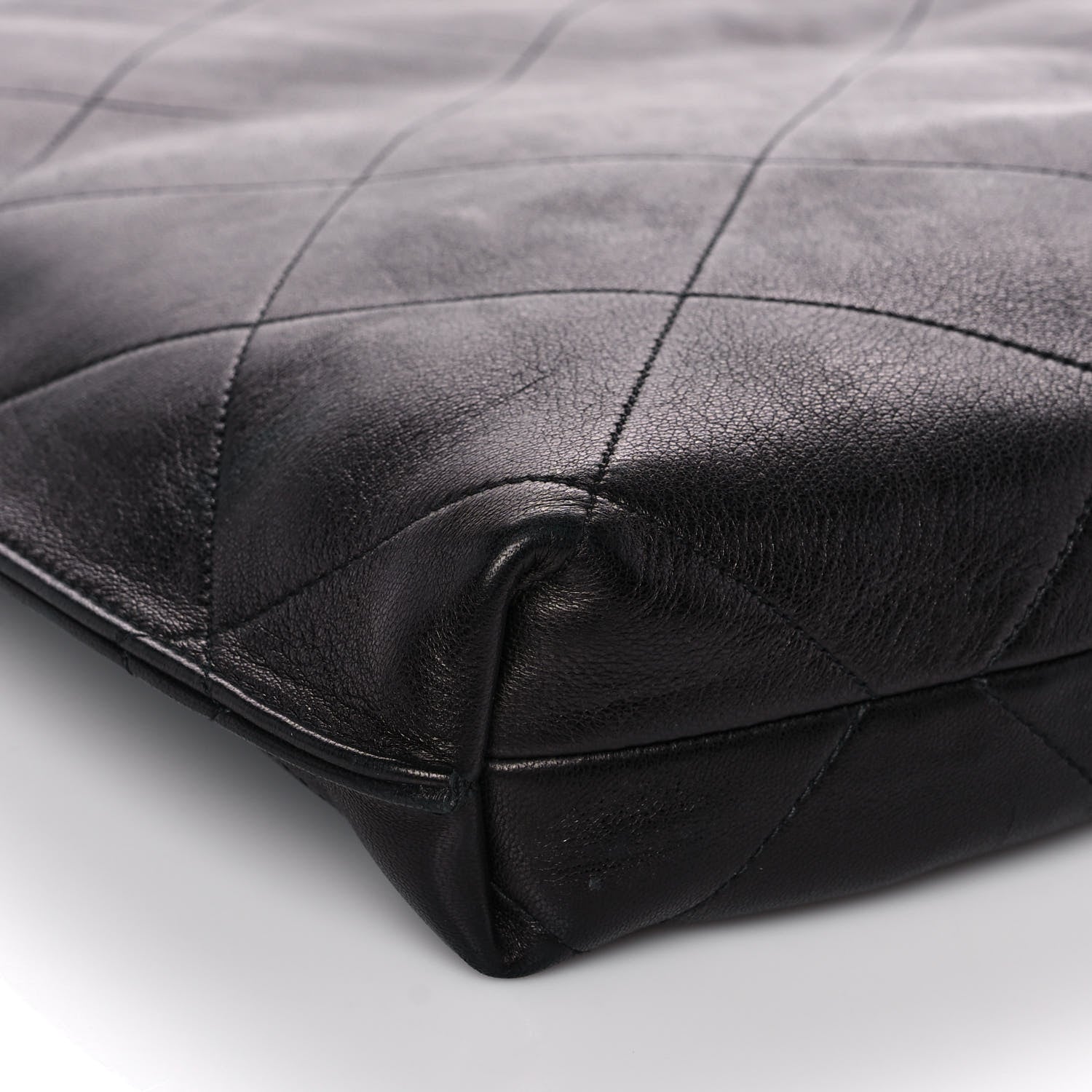 Saint Laurent Calfskin Medium Suzanne Hobo Black 5 of 7