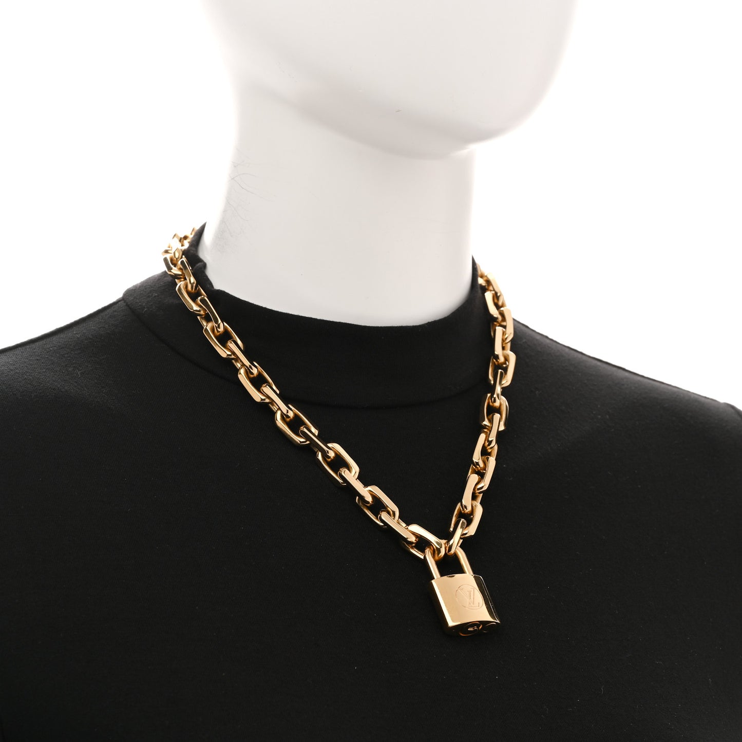 LV Edge Necklace Cadenas Gold