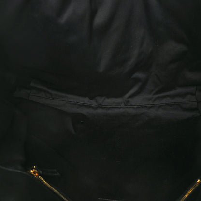 Saint Laurent Lambskin Quilted Maxi Icare Shopping Tote Black 6 of 10