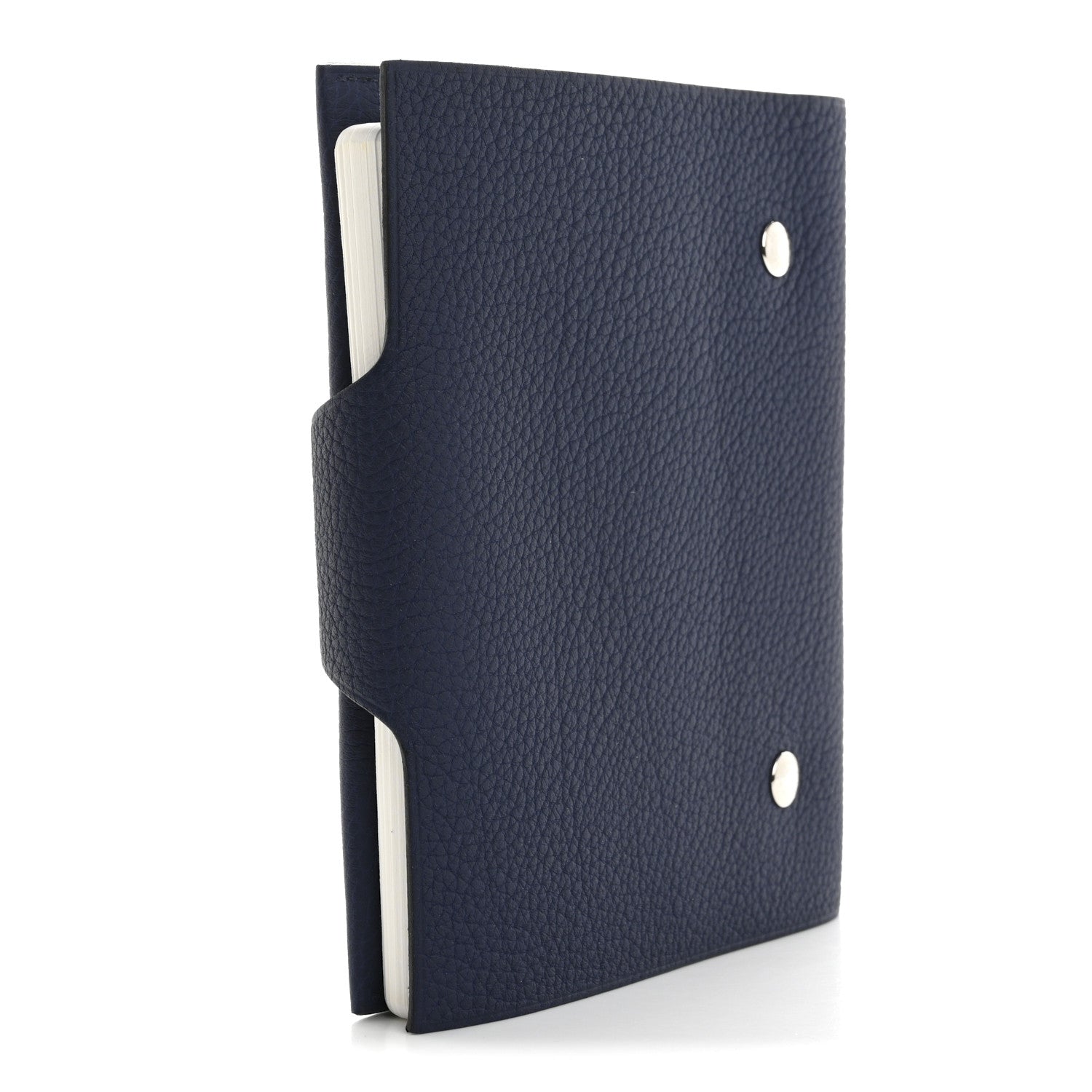 Hermes Togo Ulysse PM Notebook Cover Bleu de Prusse 3 of 9