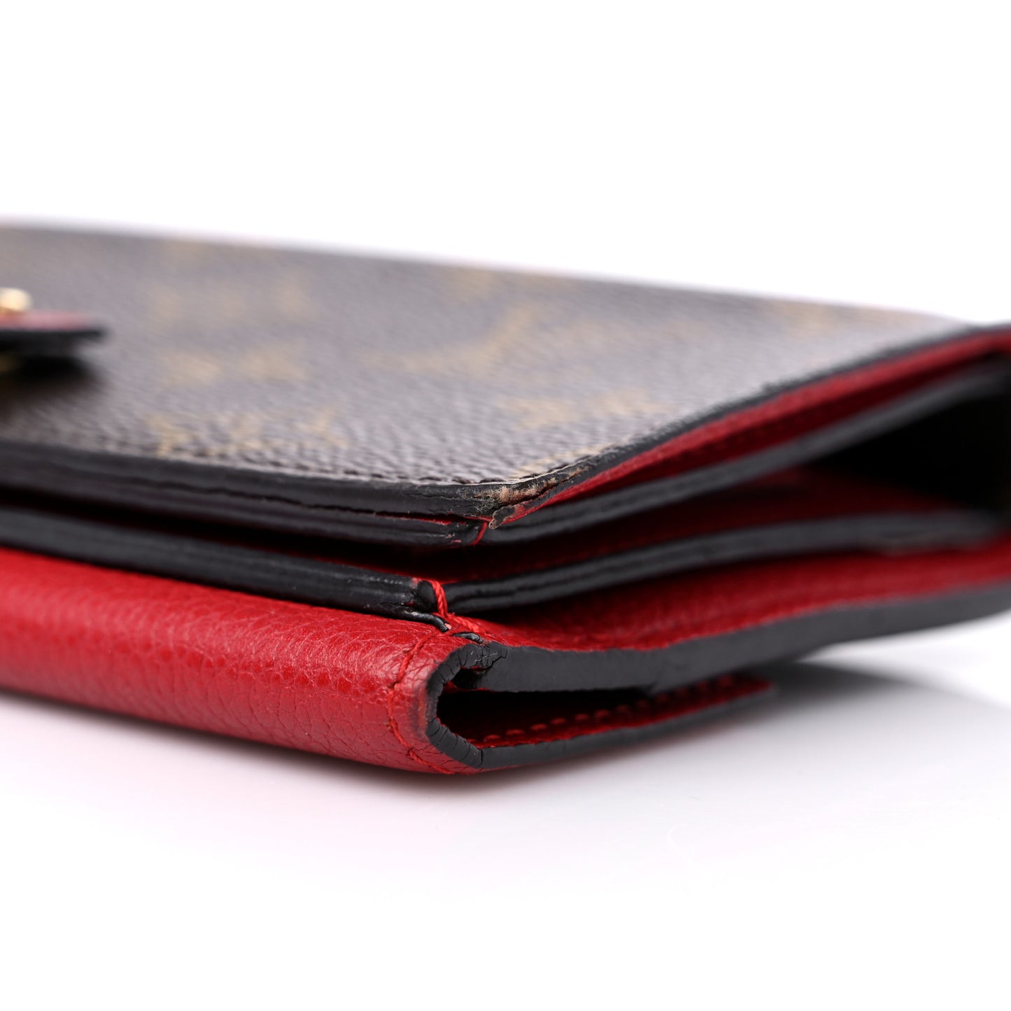 Monogram Pallas Compact Wallet Cherry