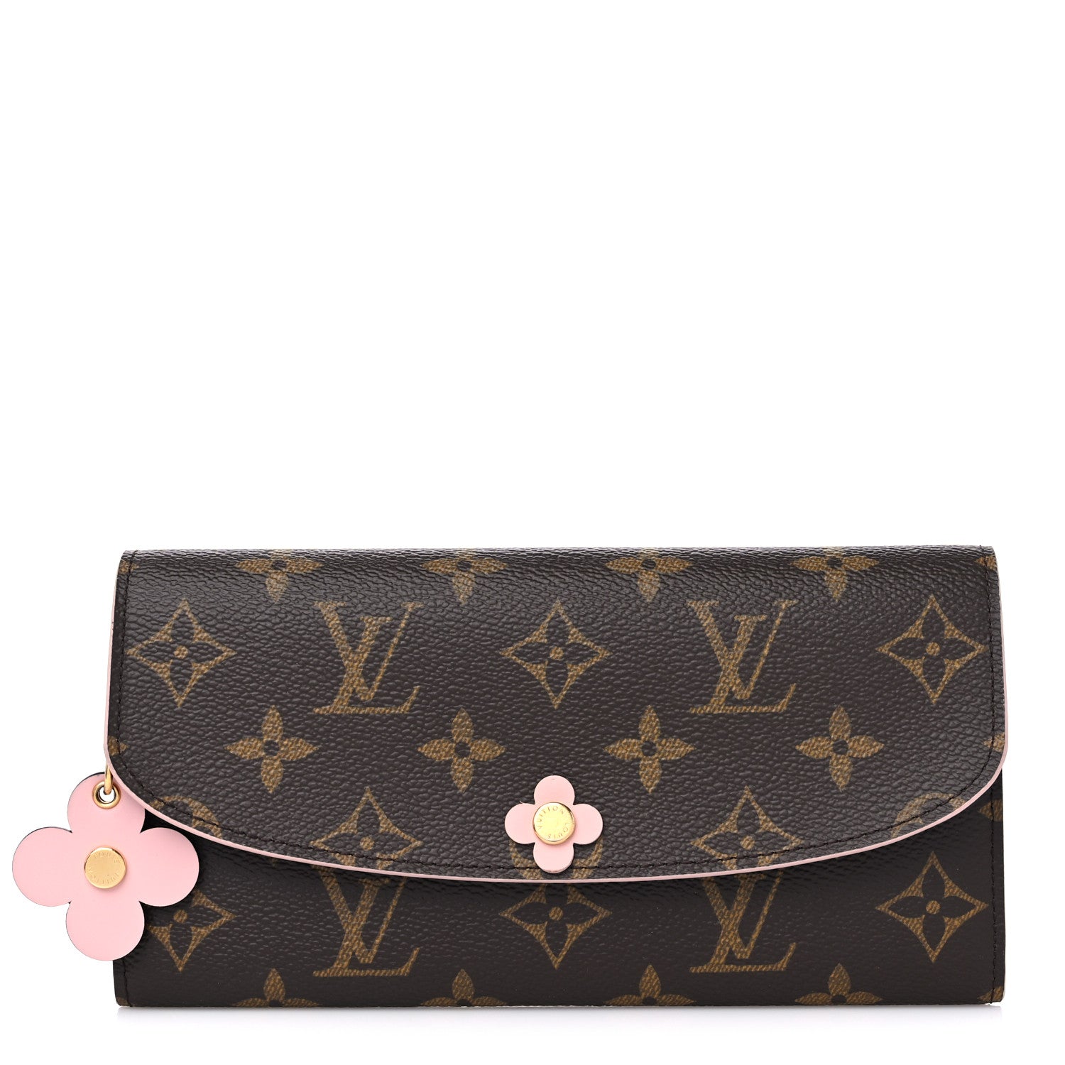 Louis Vuitton Monogram Bloom Flower Emilie Wallet 1 of 10