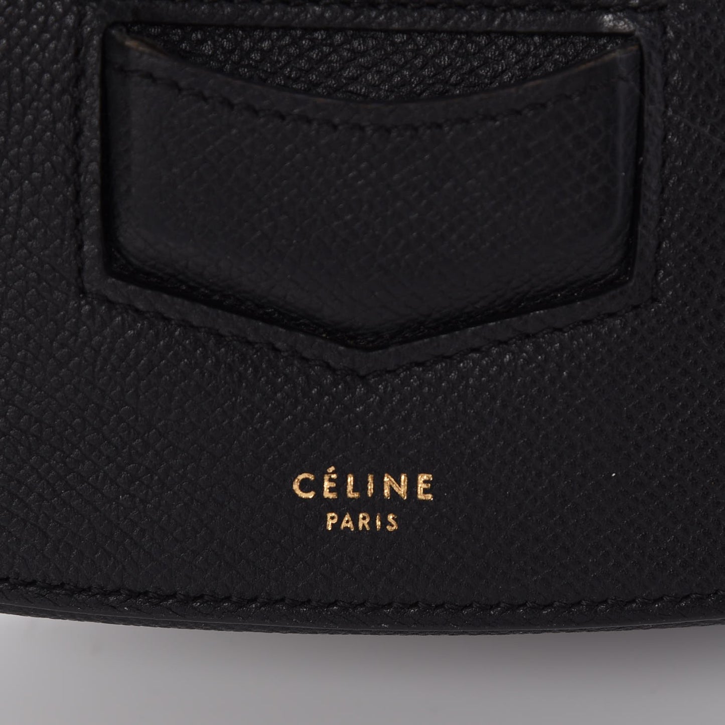 Grained Calfskin Medium Trotteur Black